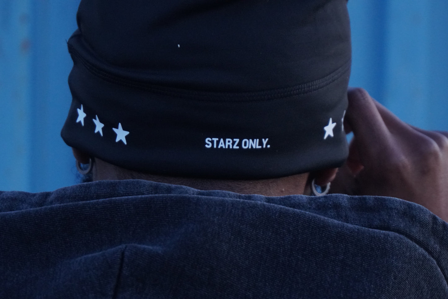 Black "STARZ ONLY" Skull Cap - By Co.Starz