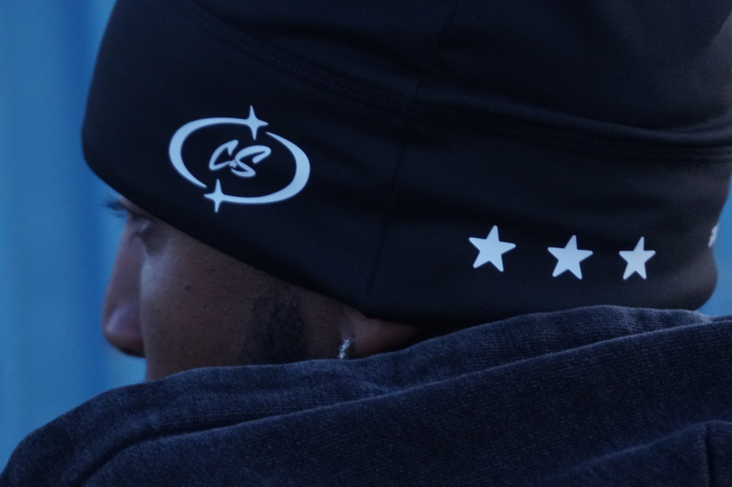 Black "STARZ ONLY" Skull Cap - By Co.Starz