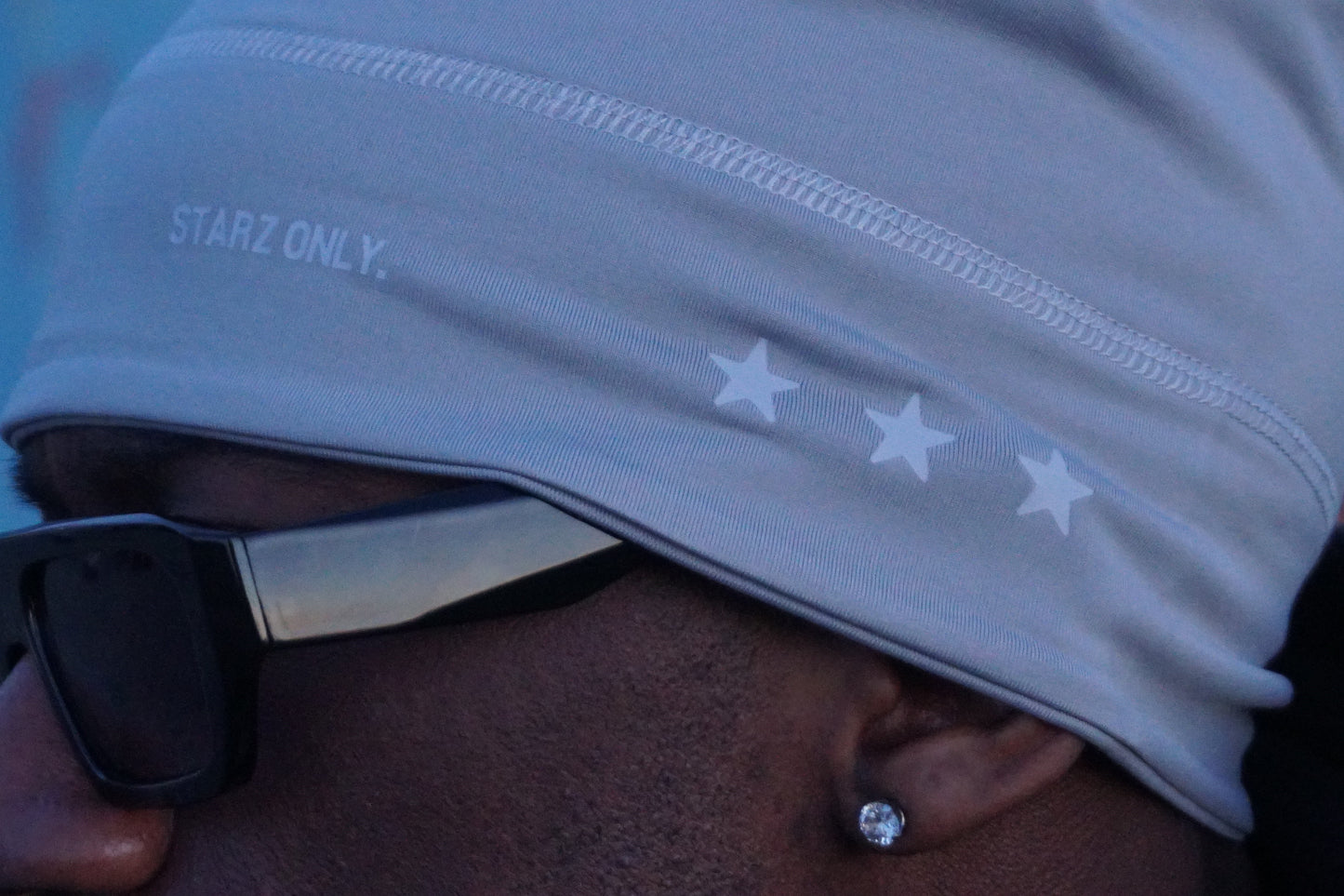 Grey "STARZ ONLY" Skull Cap - By Co.Starz
