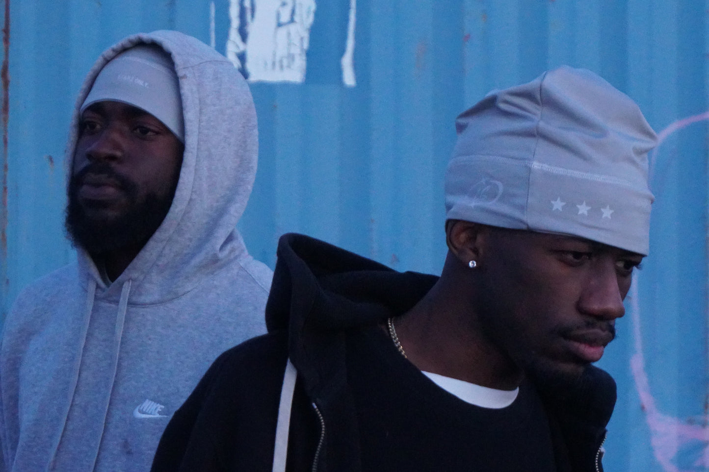 Grey "STARZ ONLY" Skull Cap - By Co.Starz